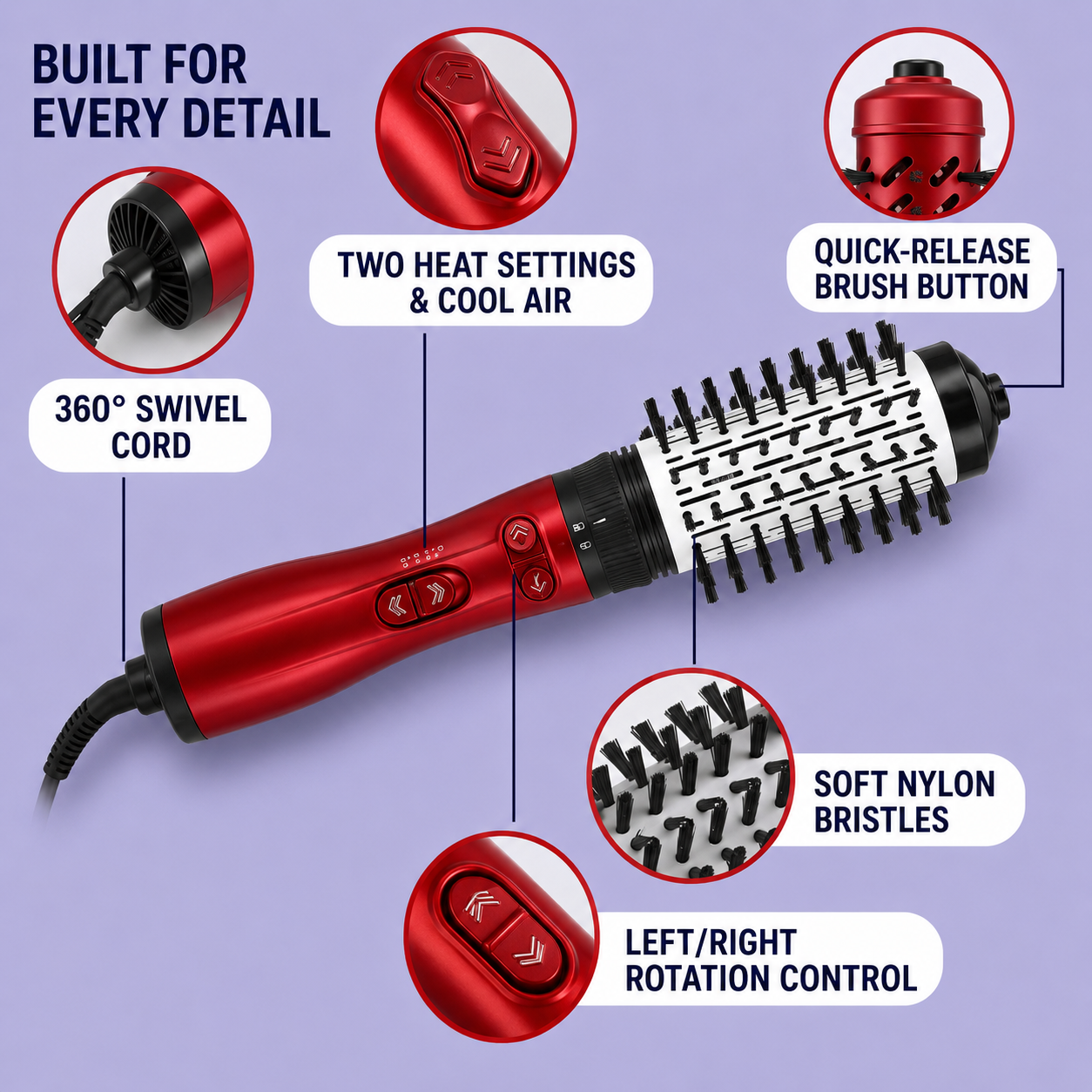 Secador de Pelo AeroSpin™ Pro