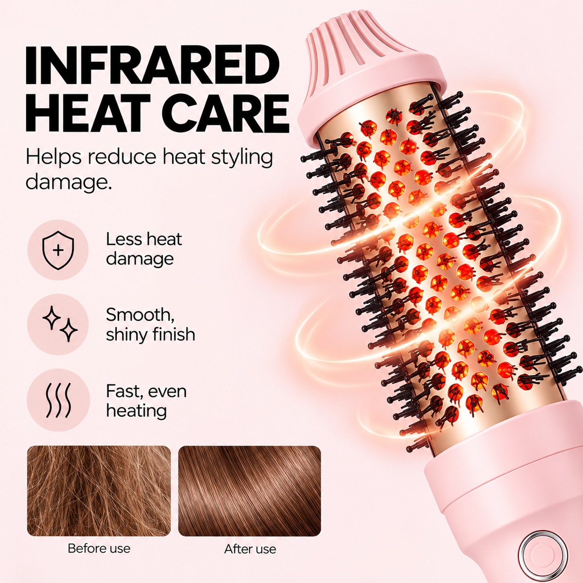 CurveSpin™ Pro Rotating Thermal Brush