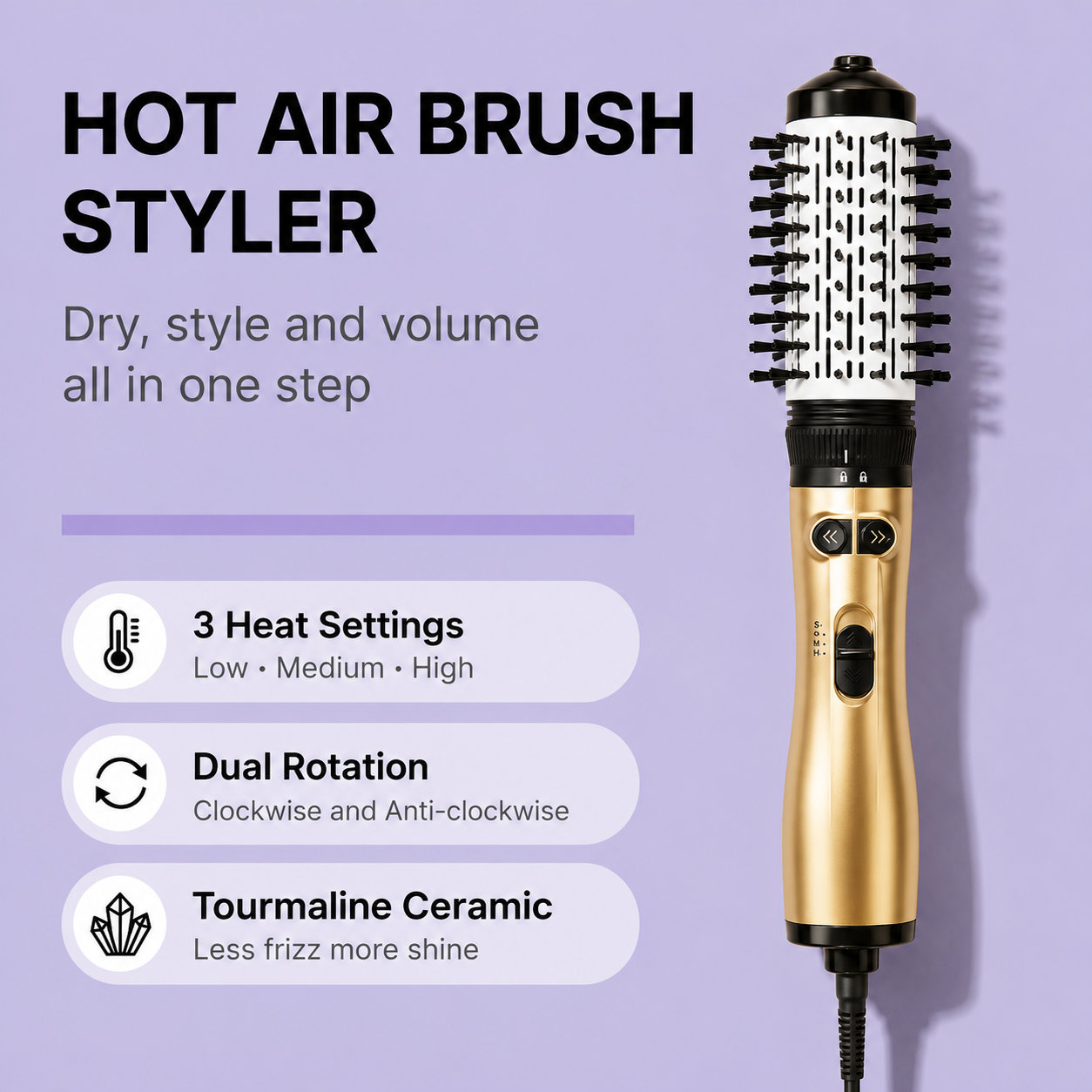Secador de Pelo AeroSpin™ Pro