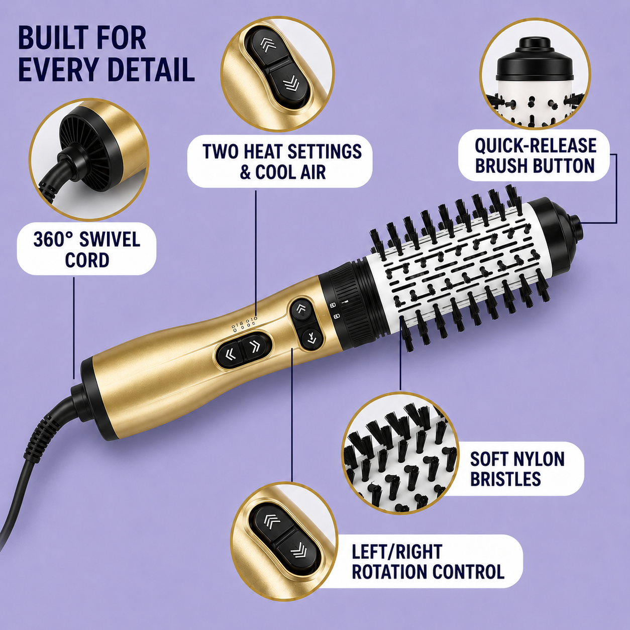 Secador de Pelo AeroSpin™ Pro